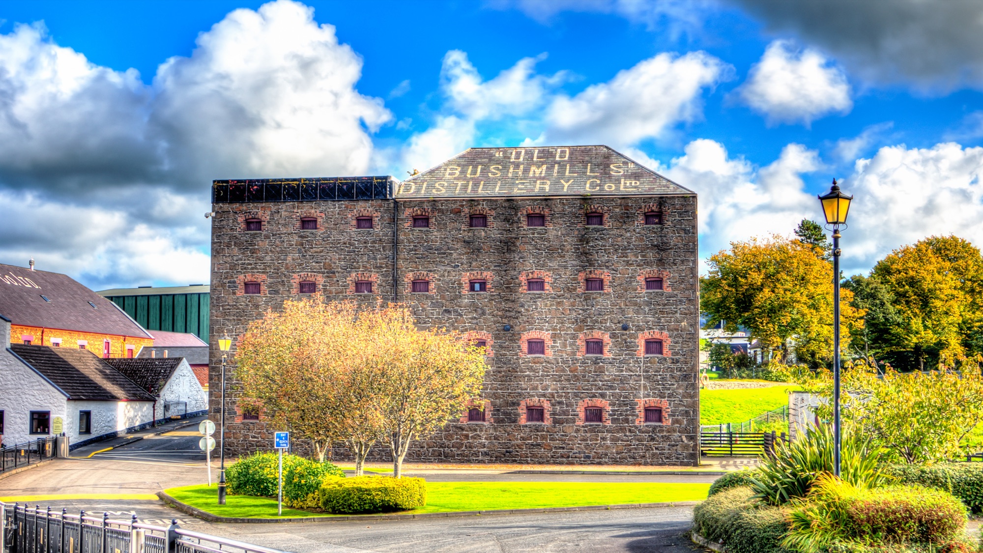 The Old Bushmills Distillery building